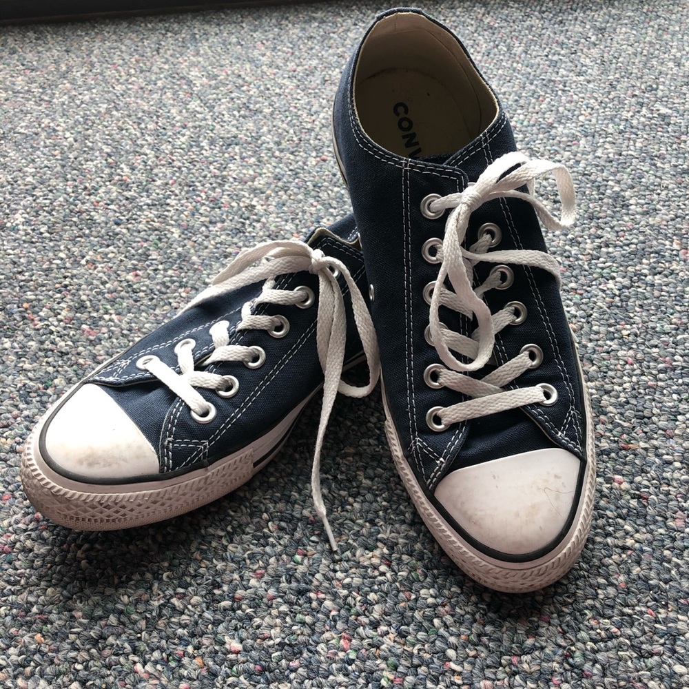 Navy Converse